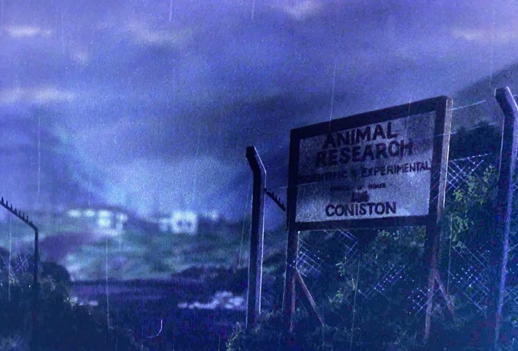 A.R.S.E. medical testing facility exterior. Source: The Plague Dogs 
