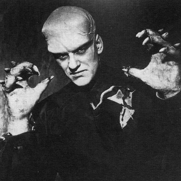 James Arness poses as “The Thing” in vintage promotional still.