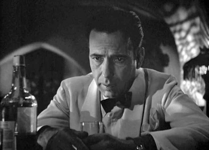 Humphrey Bogart as Rick Blaine