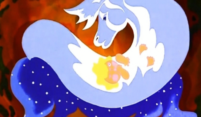 The White Mare and baby Treeshaker in Son of the White Mare