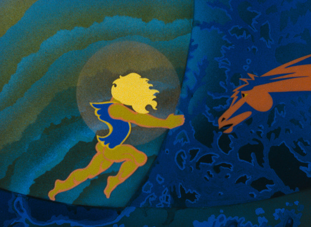 Treeshaker shaking a tree in The Son of the White Mare